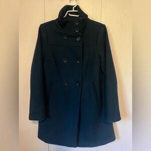 EUC | Double-Breasted Wool Blend Pea Coat
